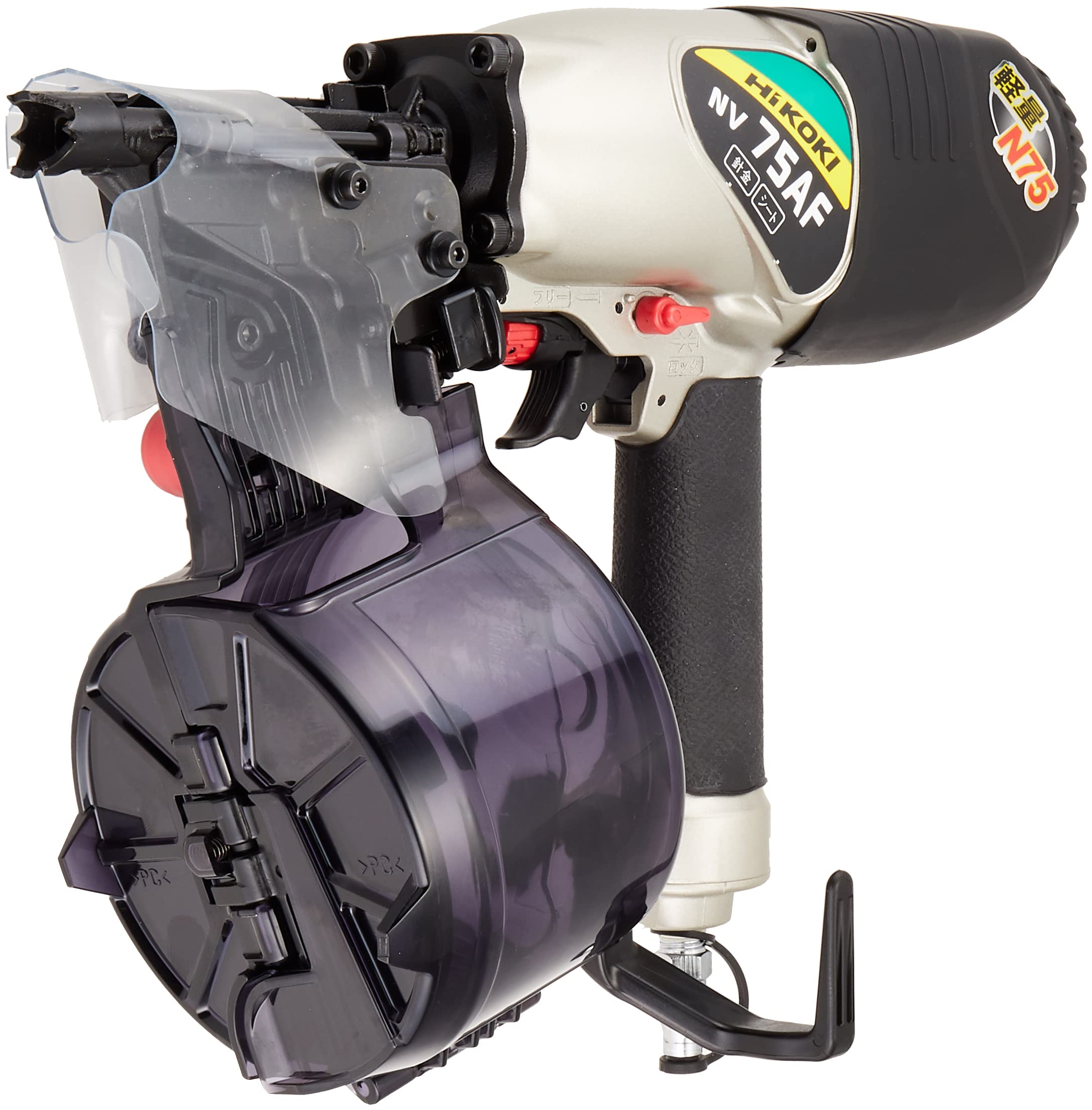 005▽おすすめ商品▽日立工機 75mm常圧ロール釘打機 NV75AF 日立 高圧ロール釘打機 75の通販