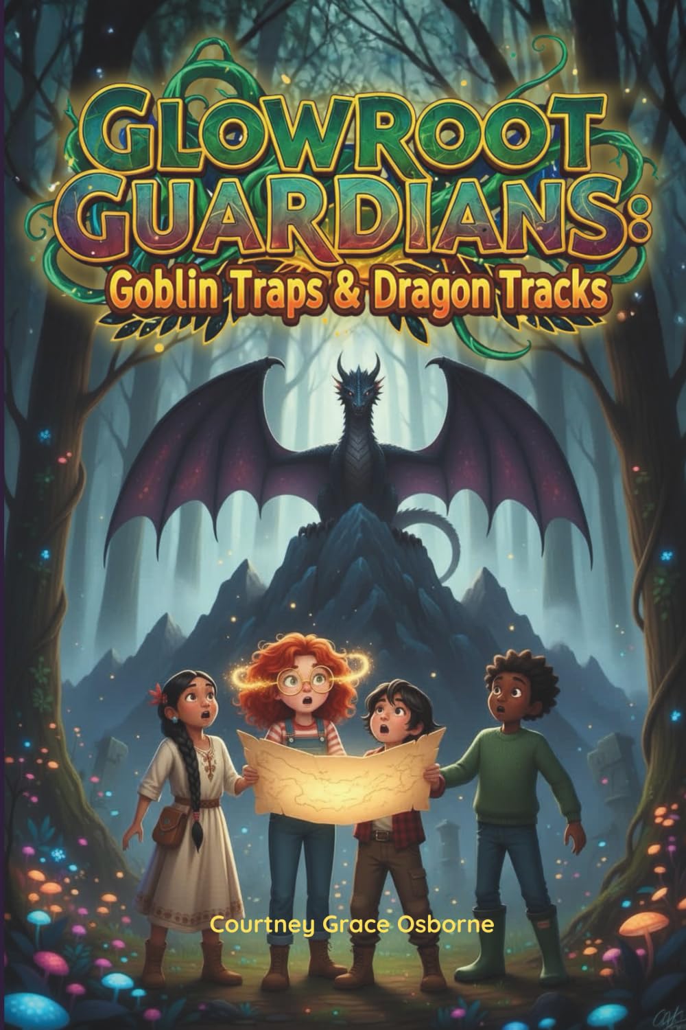 Glowroot Guardians: Goblin Traps and Dragon Tracks (The Magical Glow Forest)