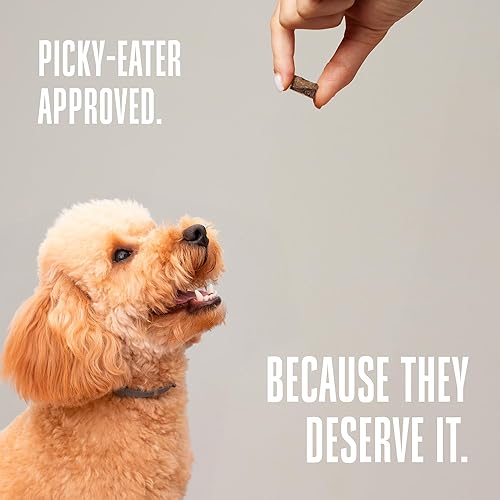 Miniatura 6 de Whole Life Pet Mini Ones - Golosinas de hígado de res para perros pequeños o golosinas de entrenamiento para perros de cualquier tamaño, grado