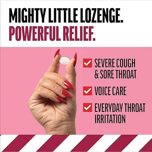 Miniatura 4 de Fisherman's Friend Gotas para la tos, supresor de la tos y pastillas para el dolor de garganta, cereza sin azúcar, 6.9 mg mentol, 480 gotas