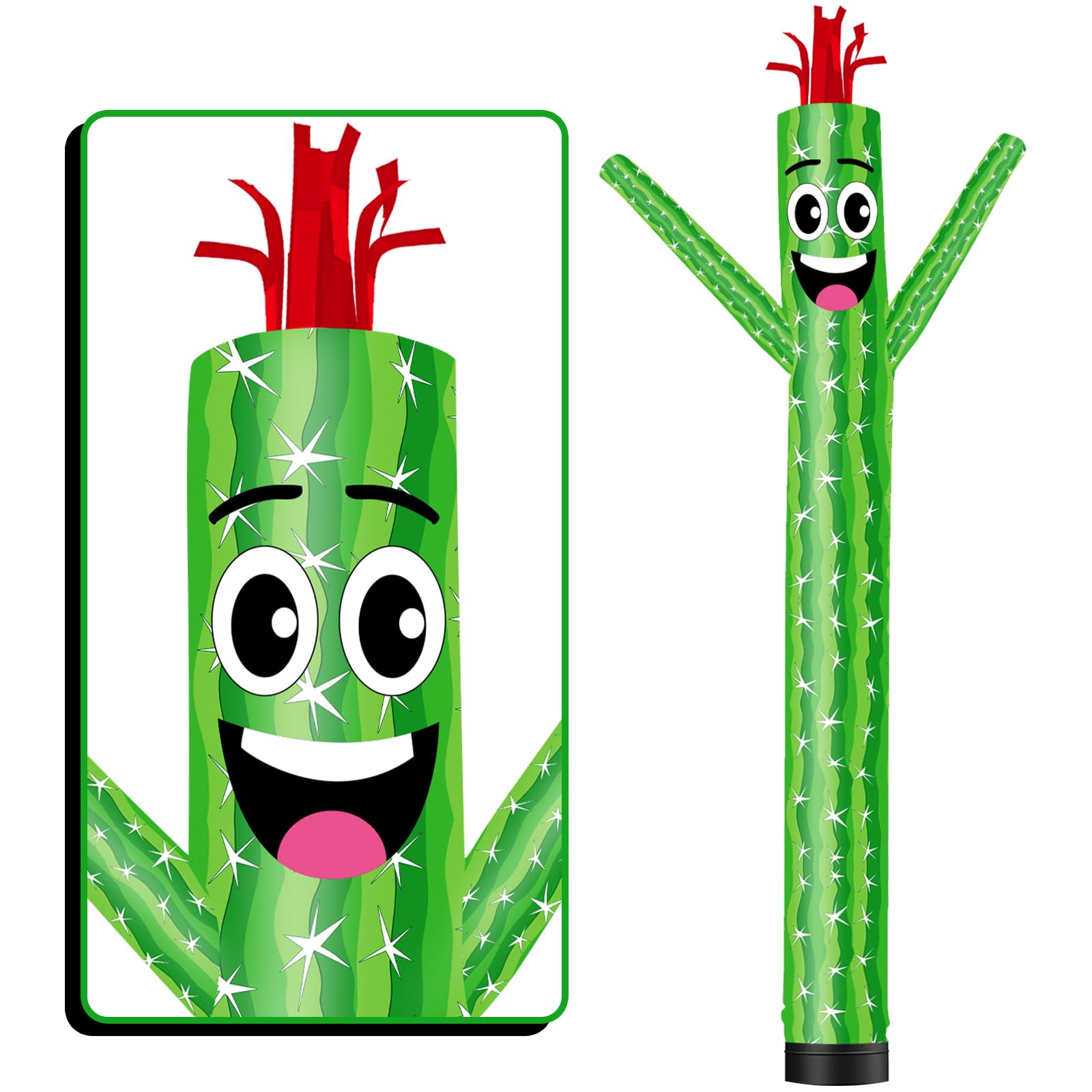 Amazon.com: GOODENY 20FT Tall Inflatable Tube Man Cactus Wacky Wavy Dancing  Guy (18''Diameter) for Outdoor Decoration Advertising Business Promotion  (Blower Not Included) : Patio, Lawn & Garden
