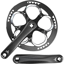 VERKSTAD Bike Crankset EB01-2031P/GANIEL-F2011/WING-2048/WING-2052 Gears Square Taper Set Crank Arm for Mountain Bike