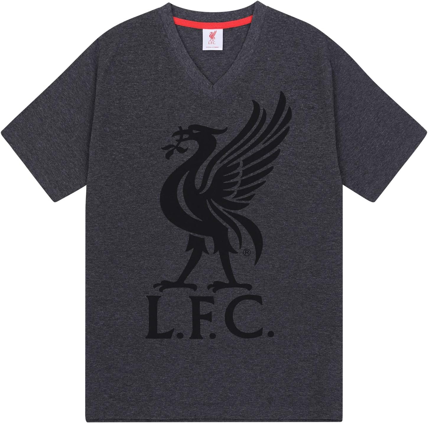 Liverpool FC Official Soccer Gift Mens Loungewear Short Pajamas
