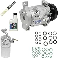 UAC KT4037 A/C Compressor and Component Kit - OE Replacement for Universal Air Conditioners, Complete PAG Oil Kit
