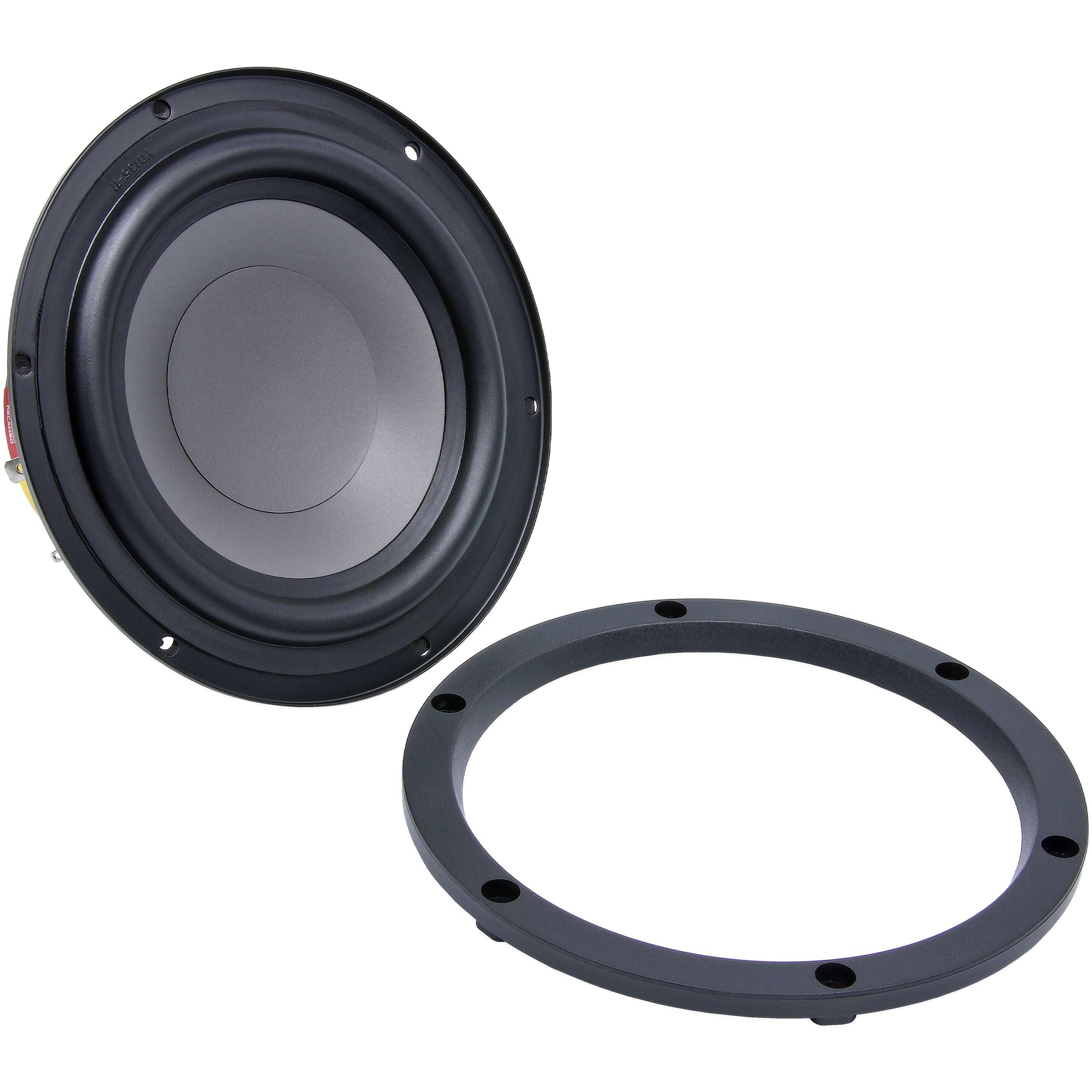 Recambo Haut-parleur médium 140 mm (5,5") 65 W 4 ohms membrane en papier – Son clair, remplacement universel, entraînement précis, montage facile, mise à niveau HiFi de voiture