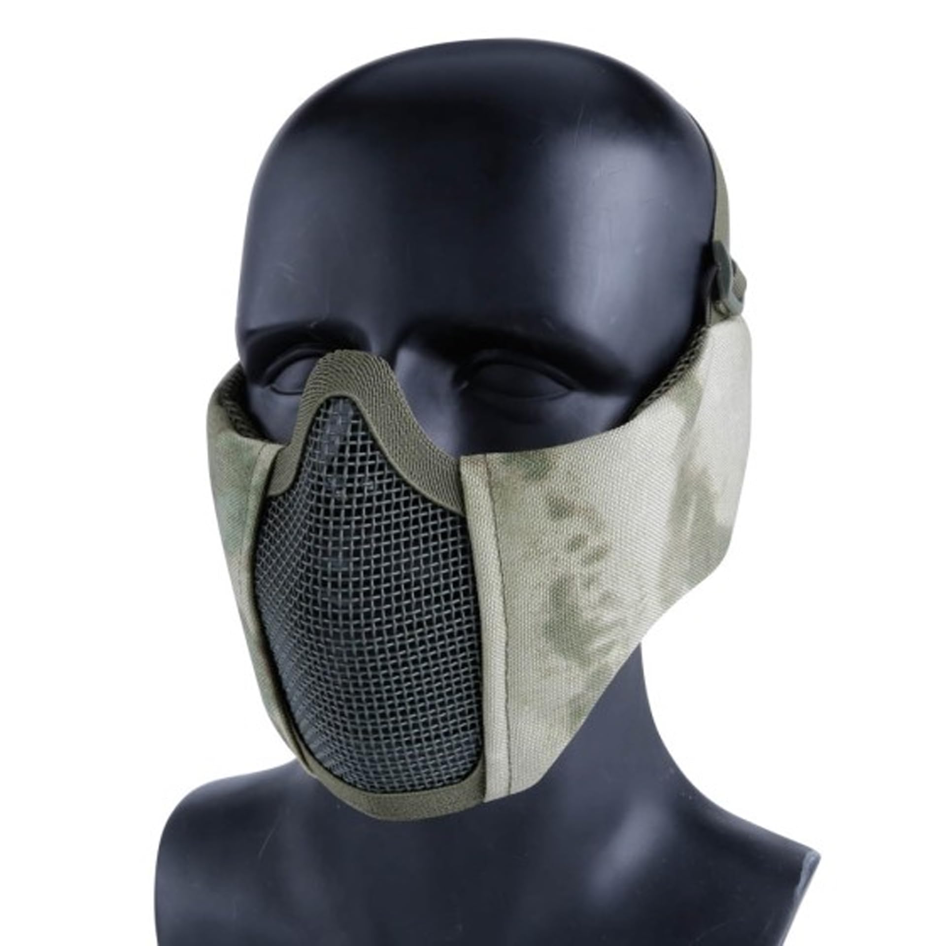 NUPROL - Mesh Lower Face Shield V5 (Foliage Green)