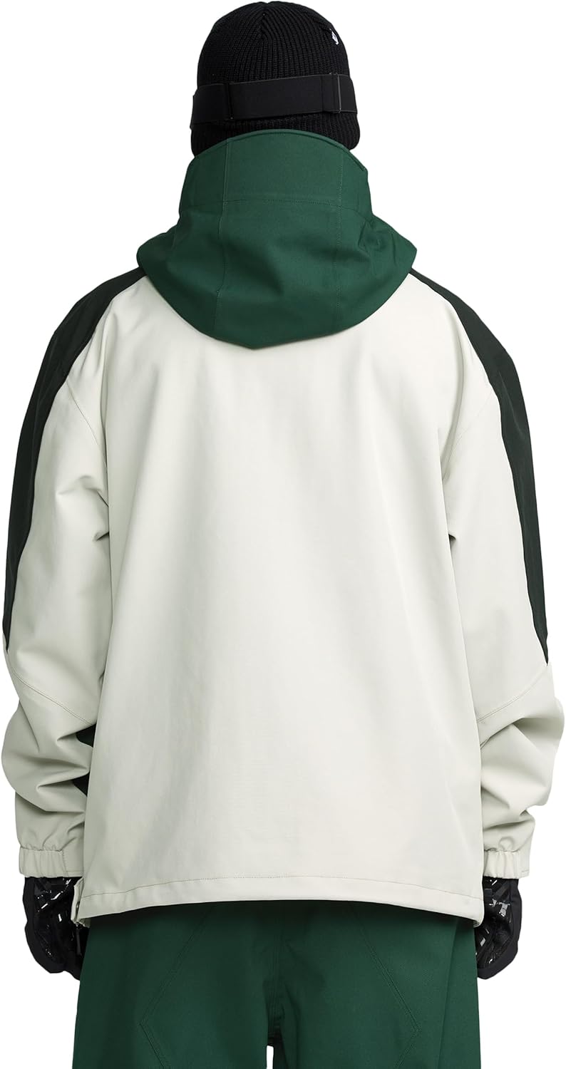 Volcom Men's Brighton Pullover Anarok Hooded Snowboard Jacket - Image 6