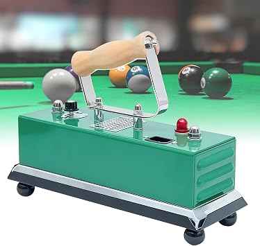 Billiards Table Cloth Iron, 300mm Adjustable Temperature Billiards Snooker Pool Table Iron with Aluminum Plate, Thermostatic Pool Table Cloth Irons for Billiard Room Club Game Room Home Use 350W