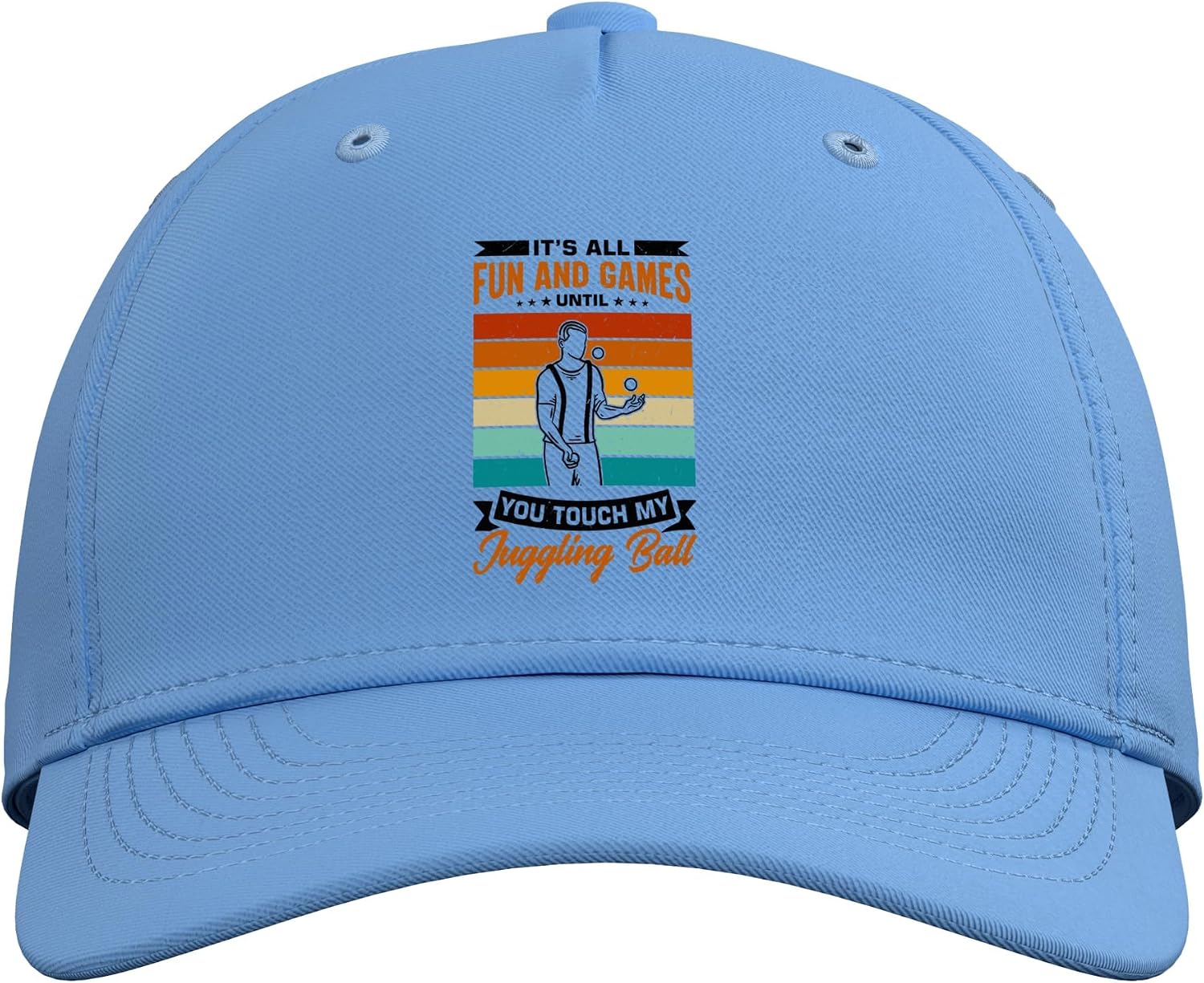 Funny Juggling Balls Design for Jugglers Adjustable Baseball Hat image 2