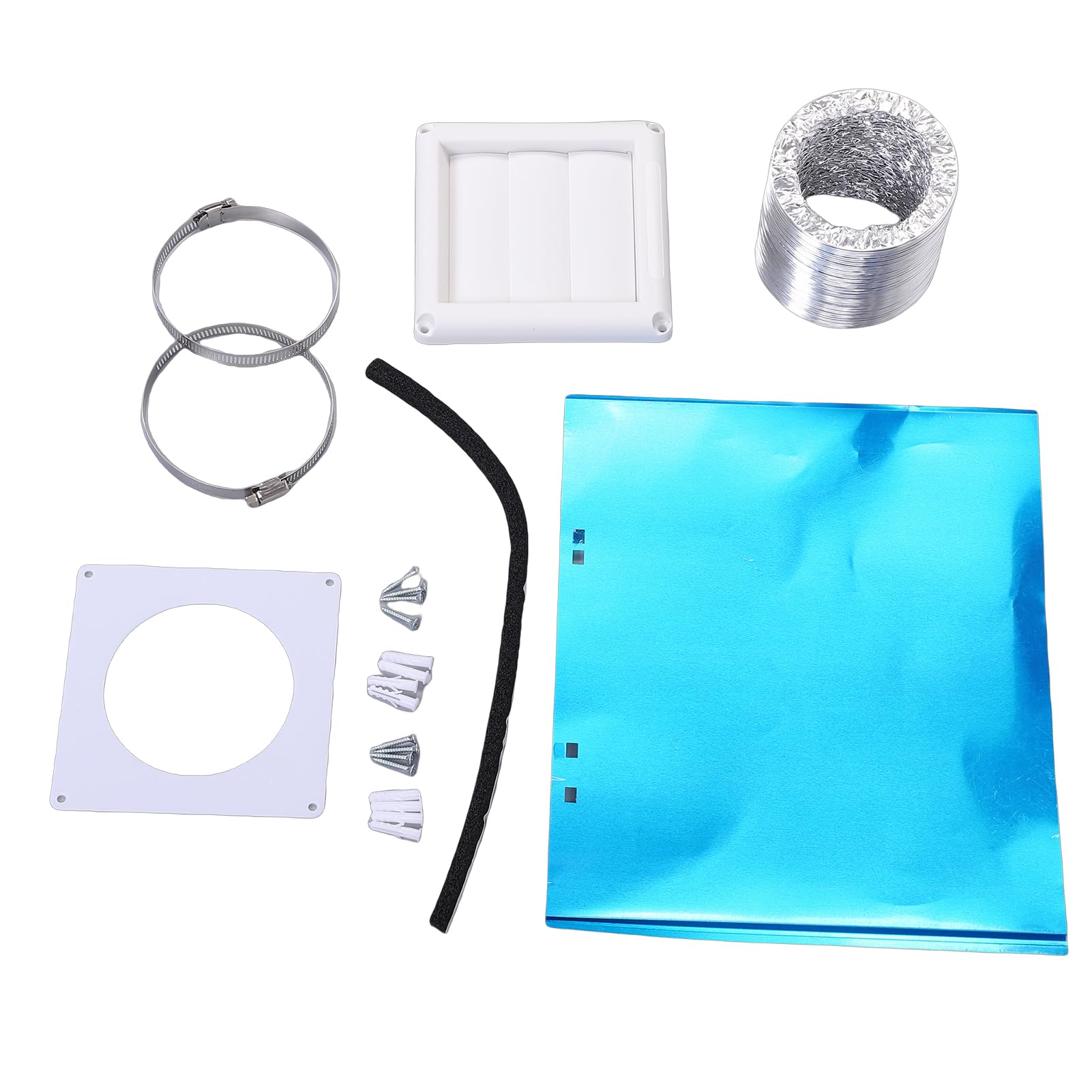 Kit d'aération de sèche-linge 4 pouces pour éviter l'humidité avec conduit mural