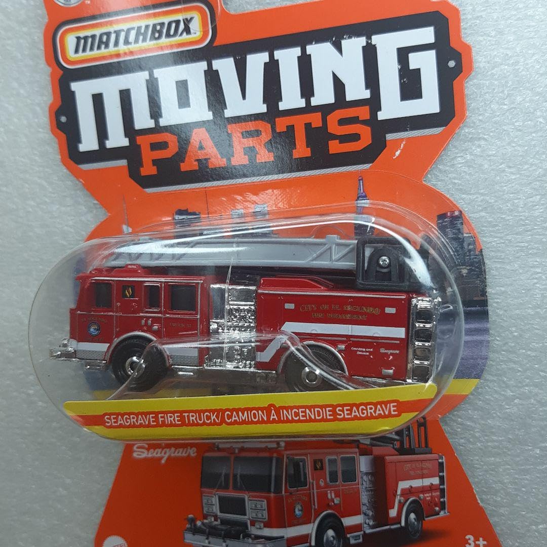 Amazon.co.jp: マッチボックス 消防車 SEAGRAVE FIRE TRUCK はしご車