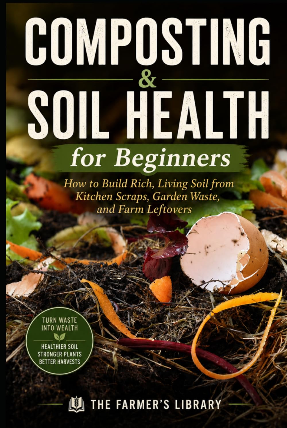 Composting & Soil Health for Beginners: How to Build Rich, Living Soil from Kitchen Scraps, Garden Waste, and Farm Leftovers