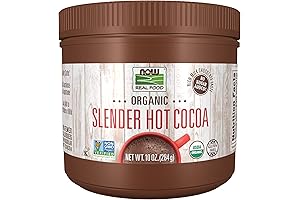 Foods, Organic Cocoa Lovers® Slender Hot Cocoa, No Sugar Added, Dairy-Free, Certified Non-GMO