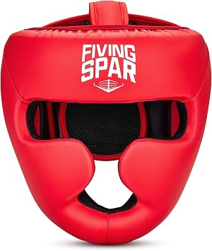 Boxing Headgear for MMA, Head Guard for Muay Thai, Boxing,Wrestling & Sparring - Professional Training Equipment for Adult Men & Women