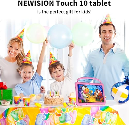 Miniatura 8 de NEWISION Tableta Android de 10 pulgadas para niños, Tabletas con 64GB portátiles, control parental, aplicación para niños preinstalada, tabletas