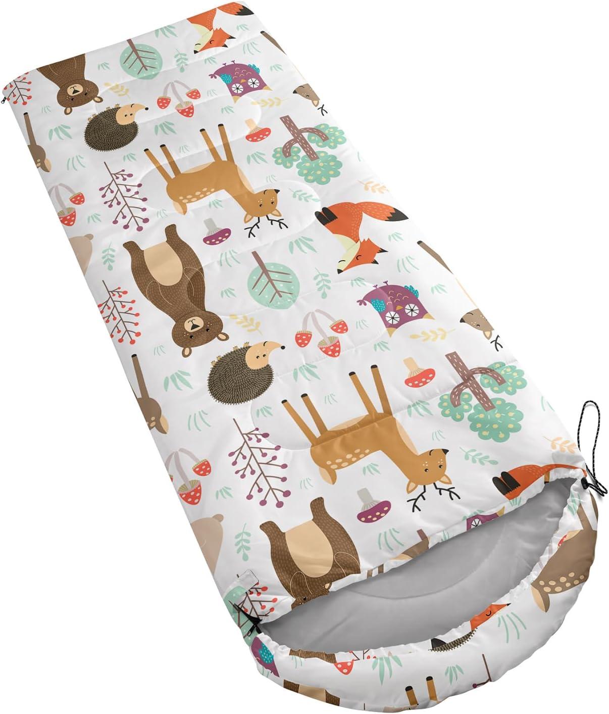 Axolotl Unicorn Sleeping Bag for Kids Boys Girls–Lightweight Warm Cold Weather Sleeping Bags,Waterproof Portable Sleeping Bag with Compression Sack for Camping Backpacking Outdoor Indoor - Image 4