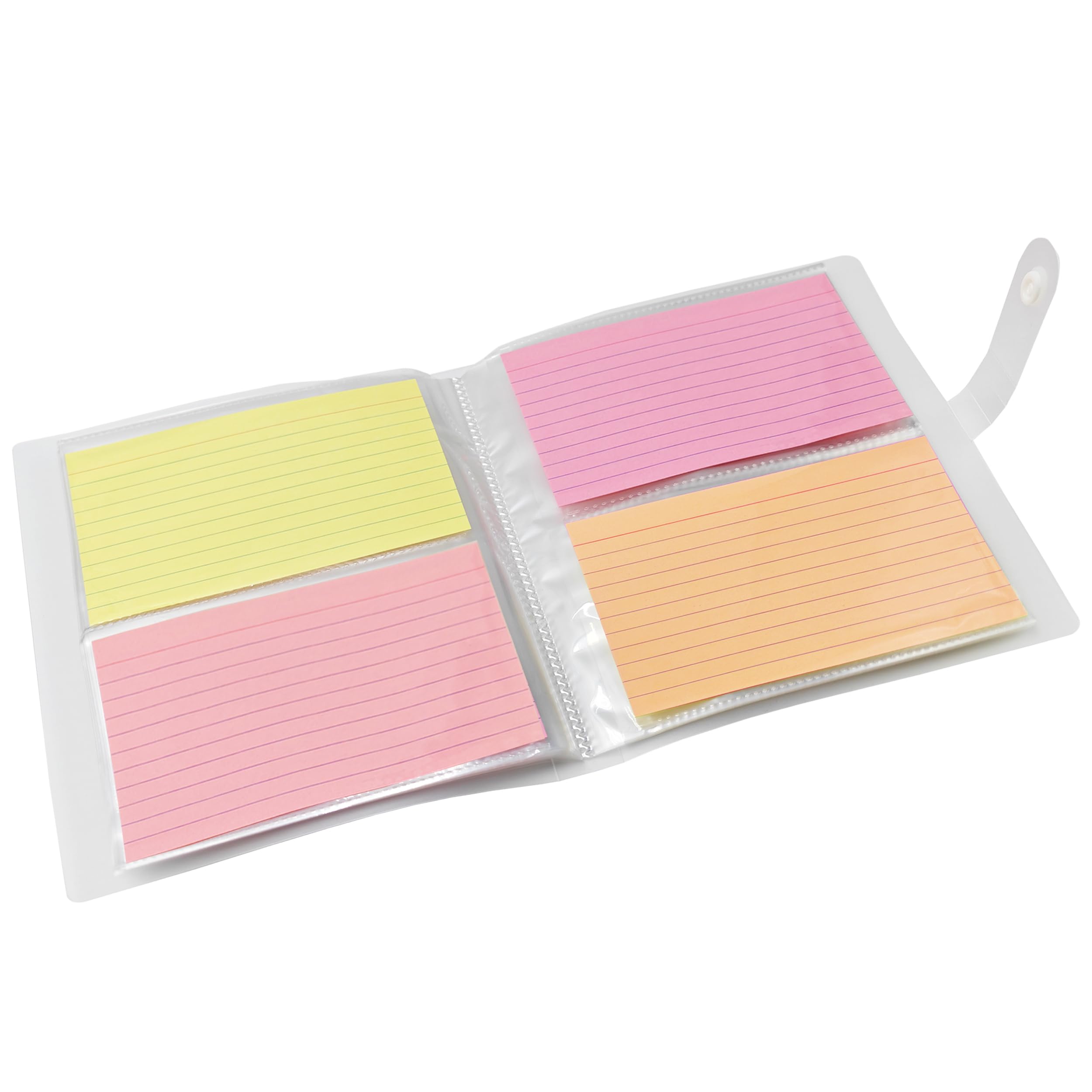 Amazon.co.jp: BYSLBTY 4x6インチ インデックスカードホルダー カード