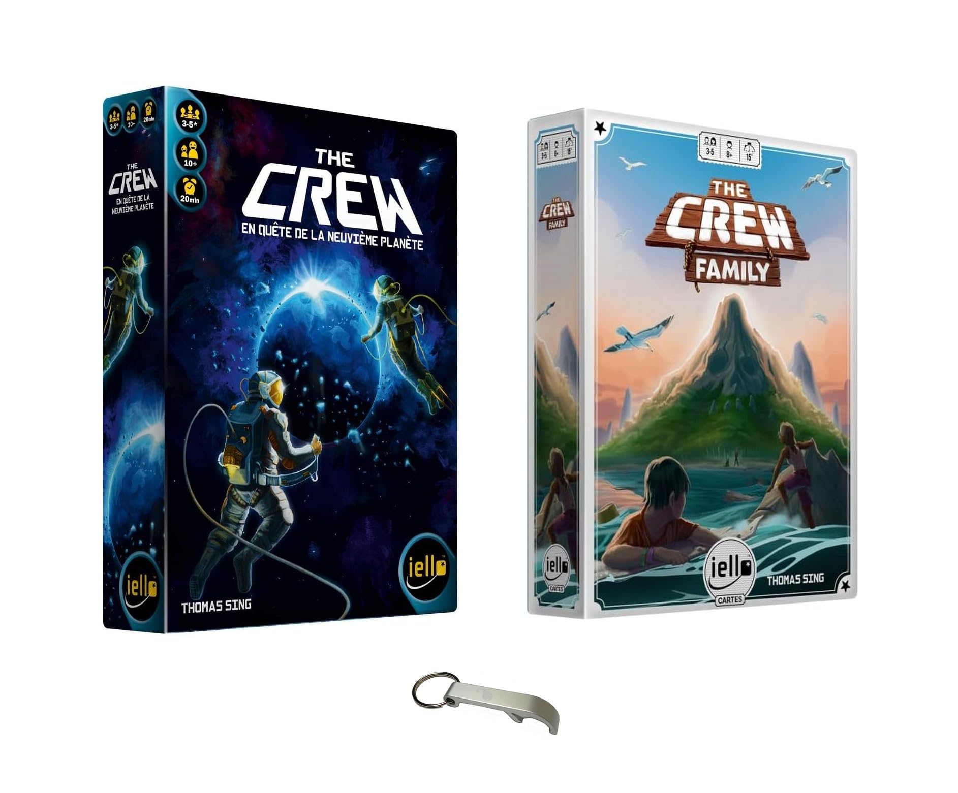 The Crew + The Crew Family Set French Version + 1 Blumie Decap (Crew + Family)
