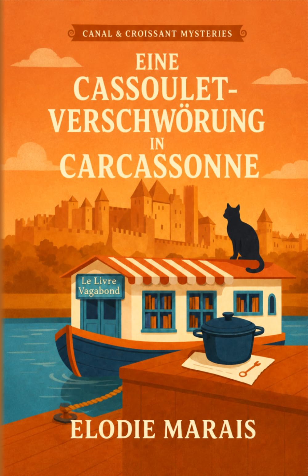 Eine Cassoulet-Verschwörung in Carcassonne (Canal & Croissant Mysteries)