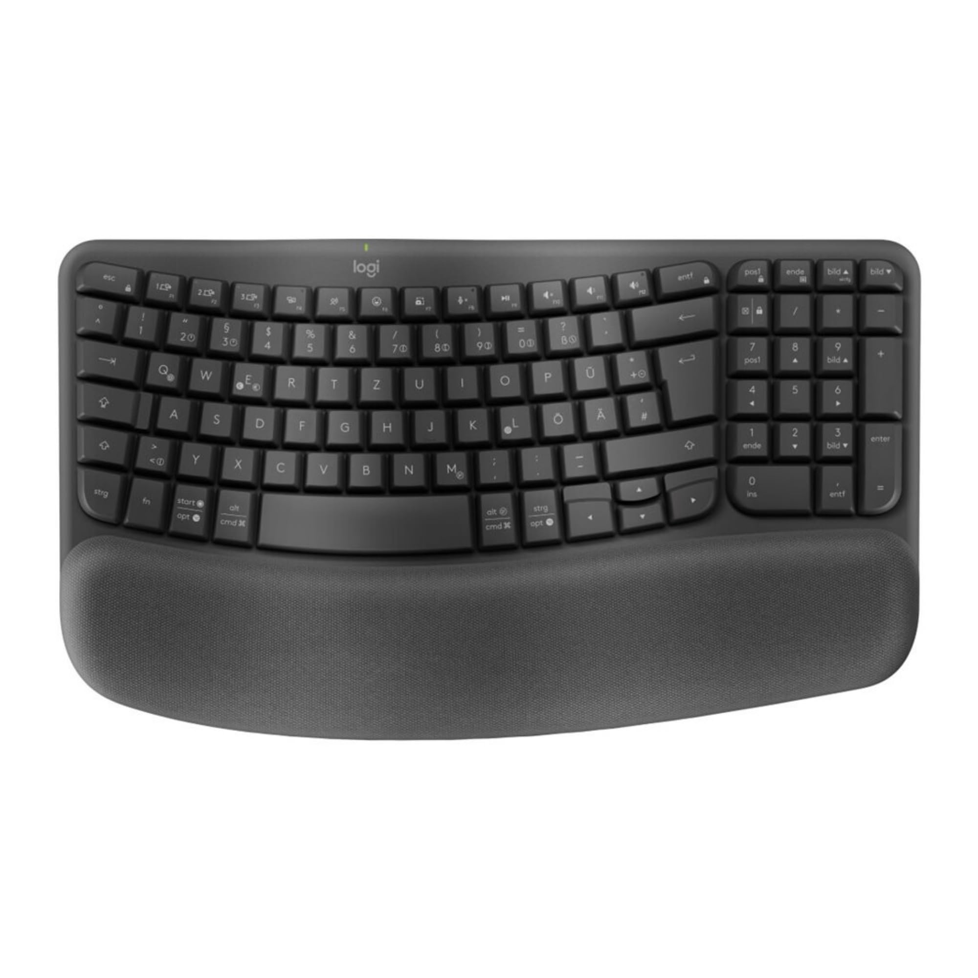 Wave Keys wireless ergonomic keyboard - PAN QWERTY