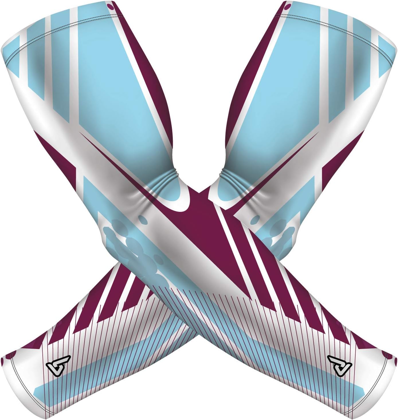 Cooling Compression Arm Sleeves for Men, Women, Youth Sports - UV Sun Protection Tattoo Cover Up Forearm Sleeve - 1 Pair Cooling Compression Arm Sleeves for Men, Women, Youth Sports - UV Sun Protection Tattoo Cover Up Forearm Sleeve - 1 Pair