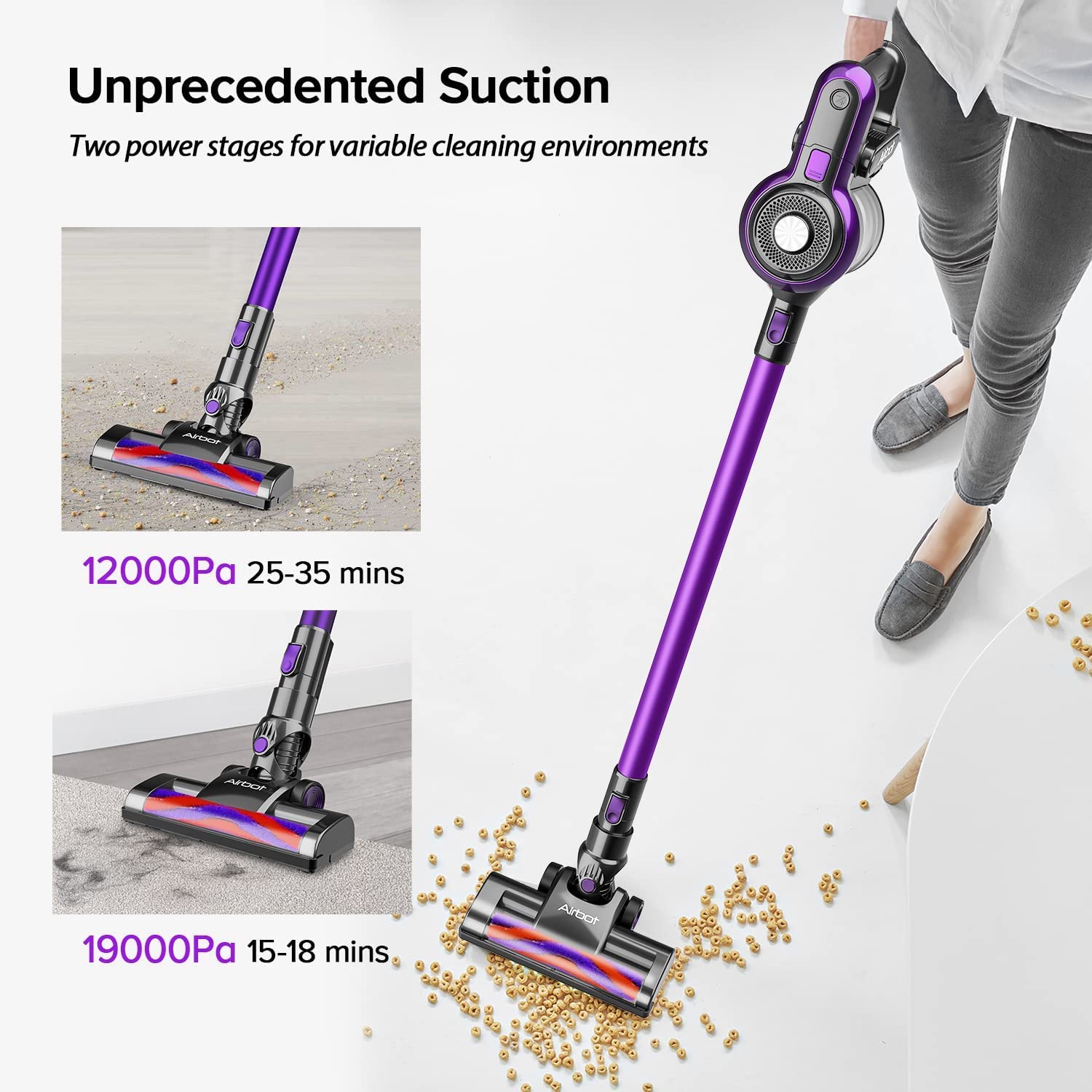 Airbot Cordless Vacuum Cleaner,Iroom 2 