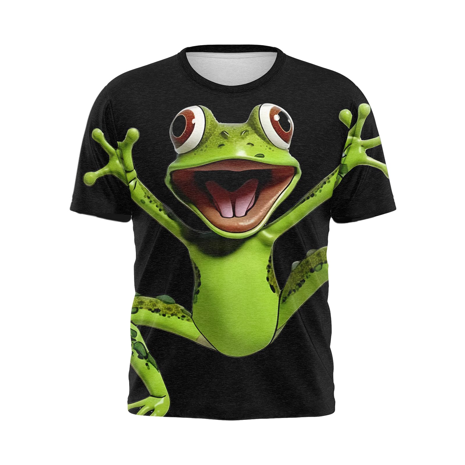 Men's T-Shirts Funny T-Shirt for Men 3D Cat Graphic Print Tees Summer Shirts for Men Casual Short Sleeve Tee,Polyester