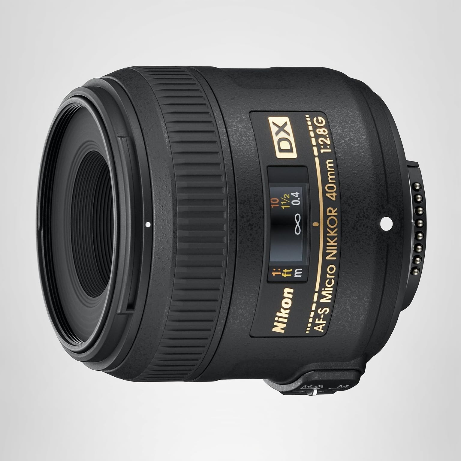 Nikon AF-S DX Micro NIKKOR 40 mm f/2.8G Objetivo, Negro [Nital