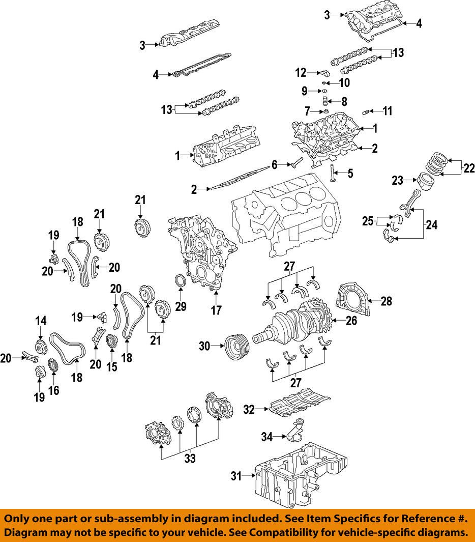 General Motors 12648786, Engine Crankshaft Main Bearing