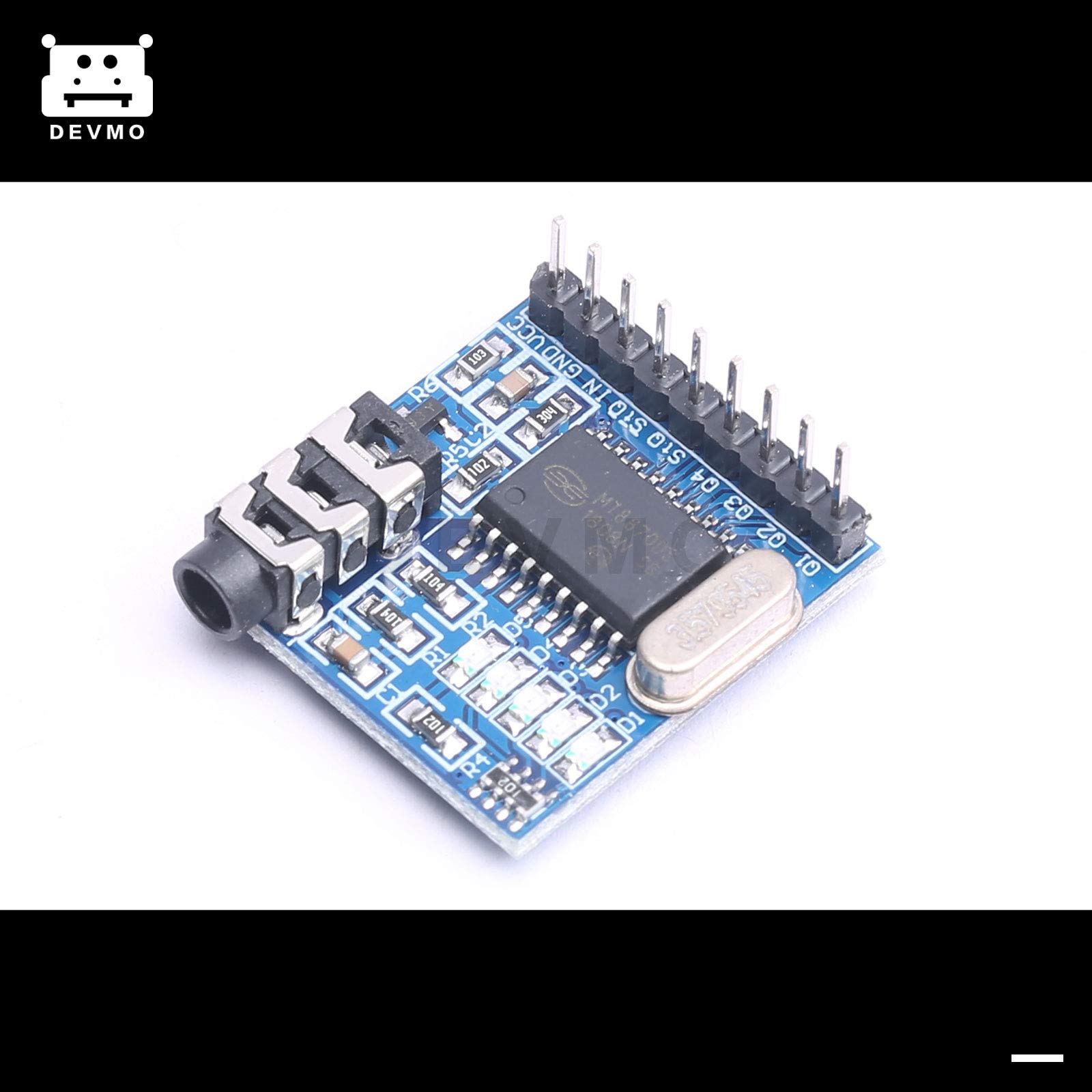 Amazon.com: DEVMO MT8870 DTMF Voice Decoder Telephone/Audio