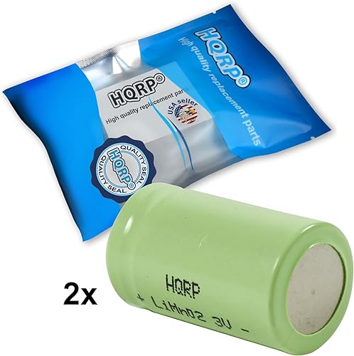 Miniatura 2 de HQRP Paquete de 2 baterías de 3 V compatibles con cámara digital Pentax IQ Zoom 105SW / 120MI / 120SW / 150SL / 170SL / 200