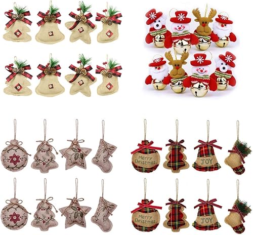 Miniatura 6 de Set de adornos YOSICHY para el árbol de Navidad