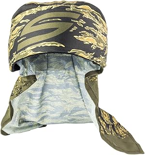 Social Paintball Headwrap, Tigerstripe Olive