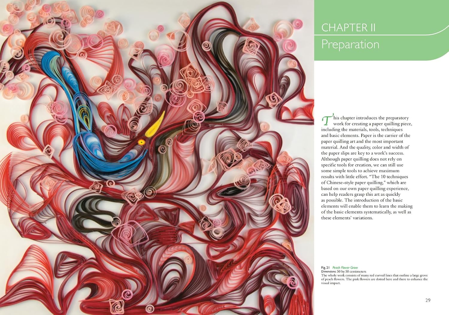 Paper Quilling Four Seasons Chinese Style