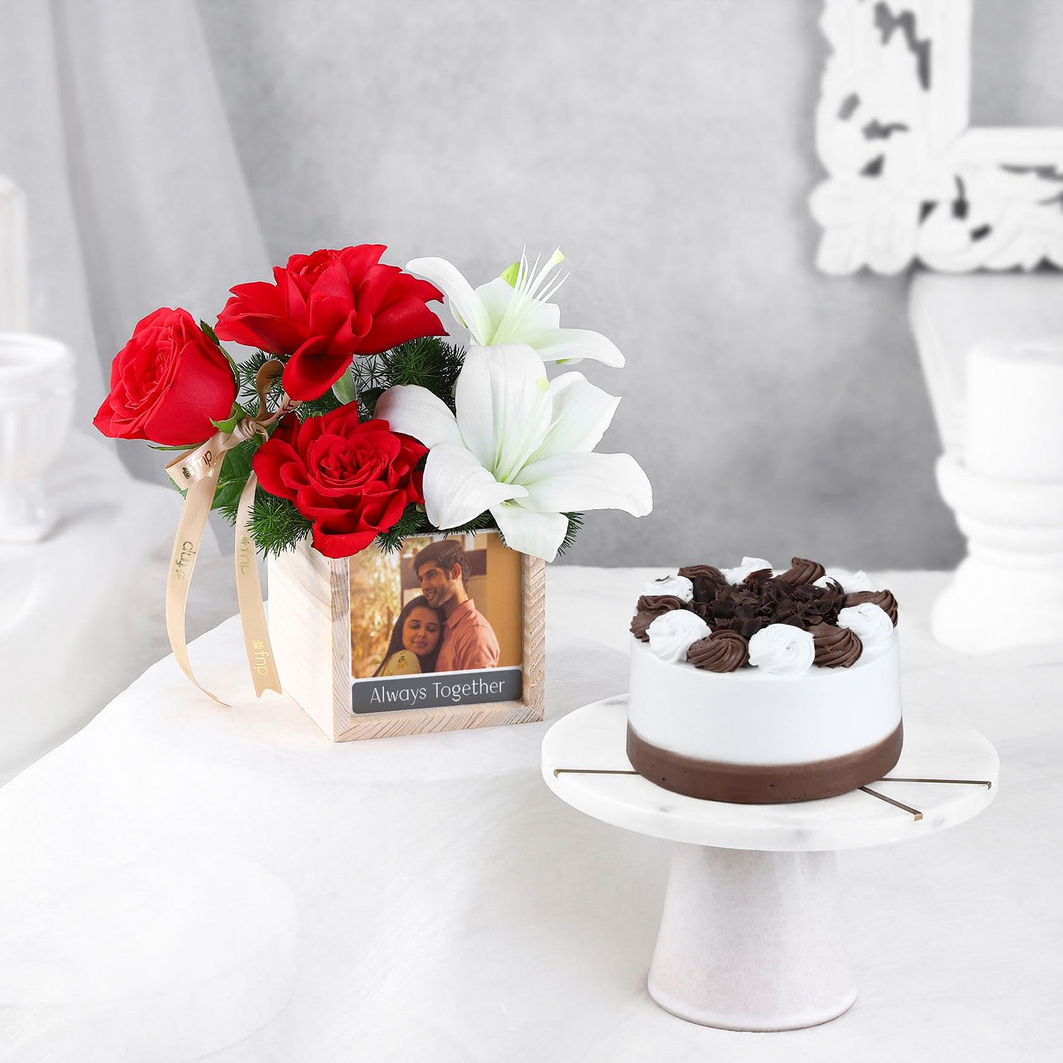Fnp Always Together Cake N Organiser Combo-picture-32