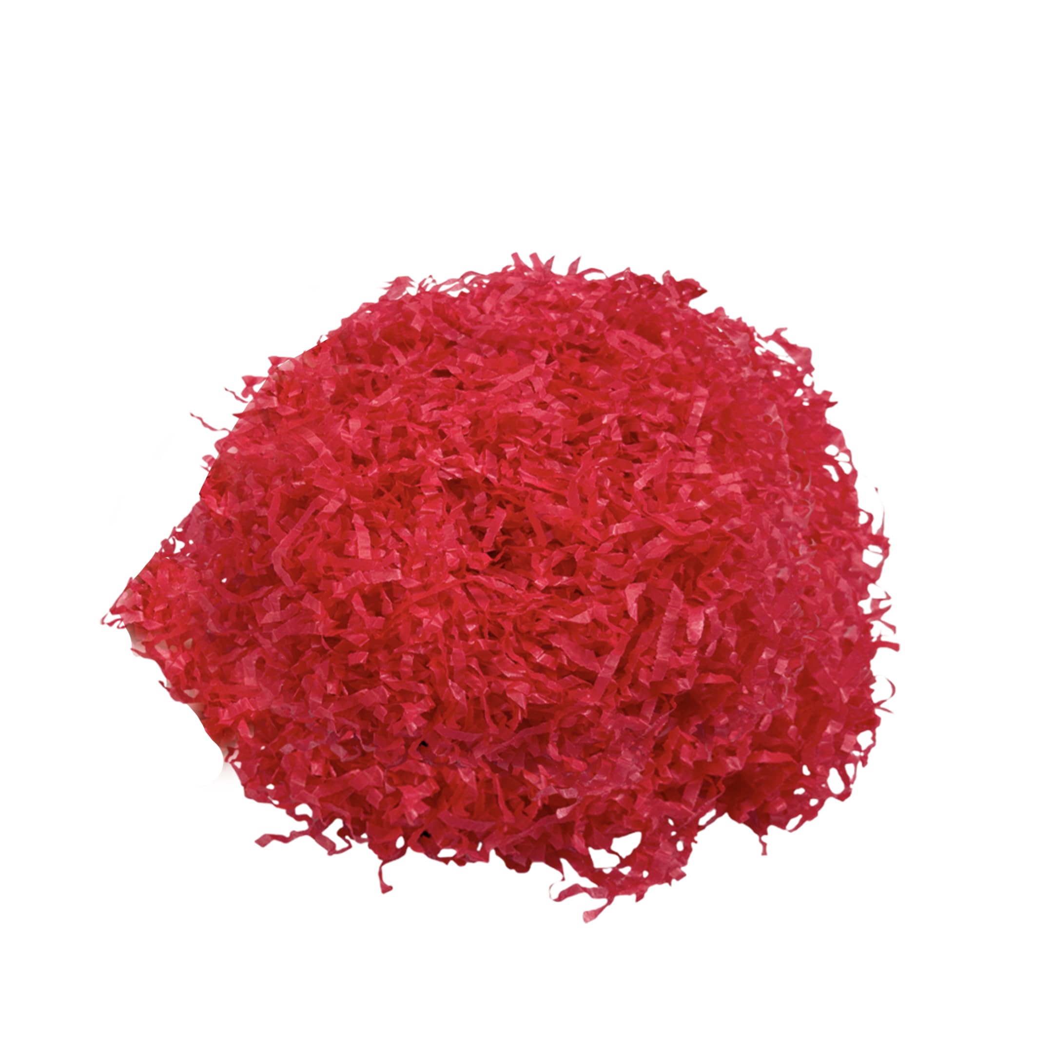 20g Red Shredded Tissue Paper for Hampers, Soft to The Touch, Ideal Hamper Filling, Christmas and Gift Packaging Filler