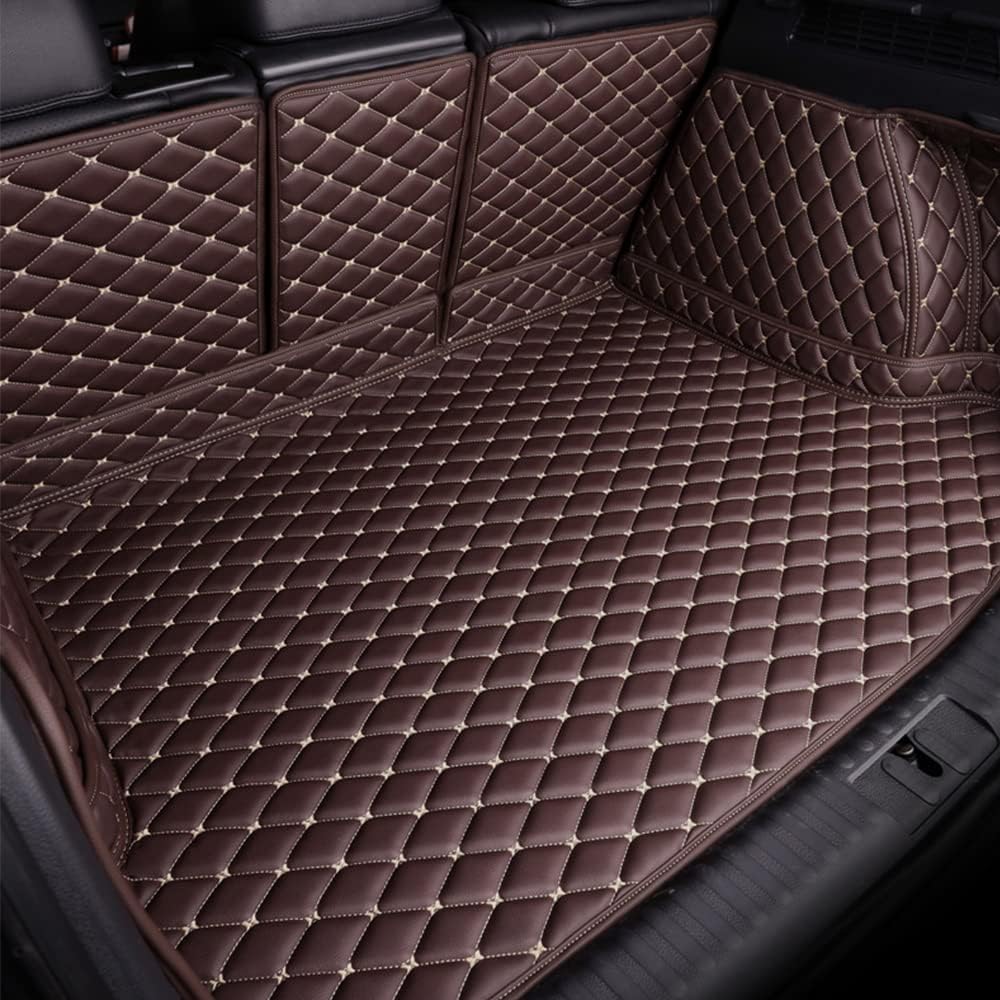 Tappetino Bagagliaio In Pelle Per BMW X6 2015-2019 - Impermeabile, Antiscivolo, Protezione Baule