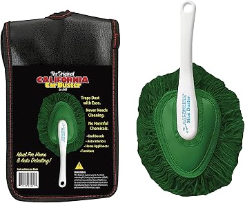 California Car Duster Dash Duster Green 62461 with Storage Bag