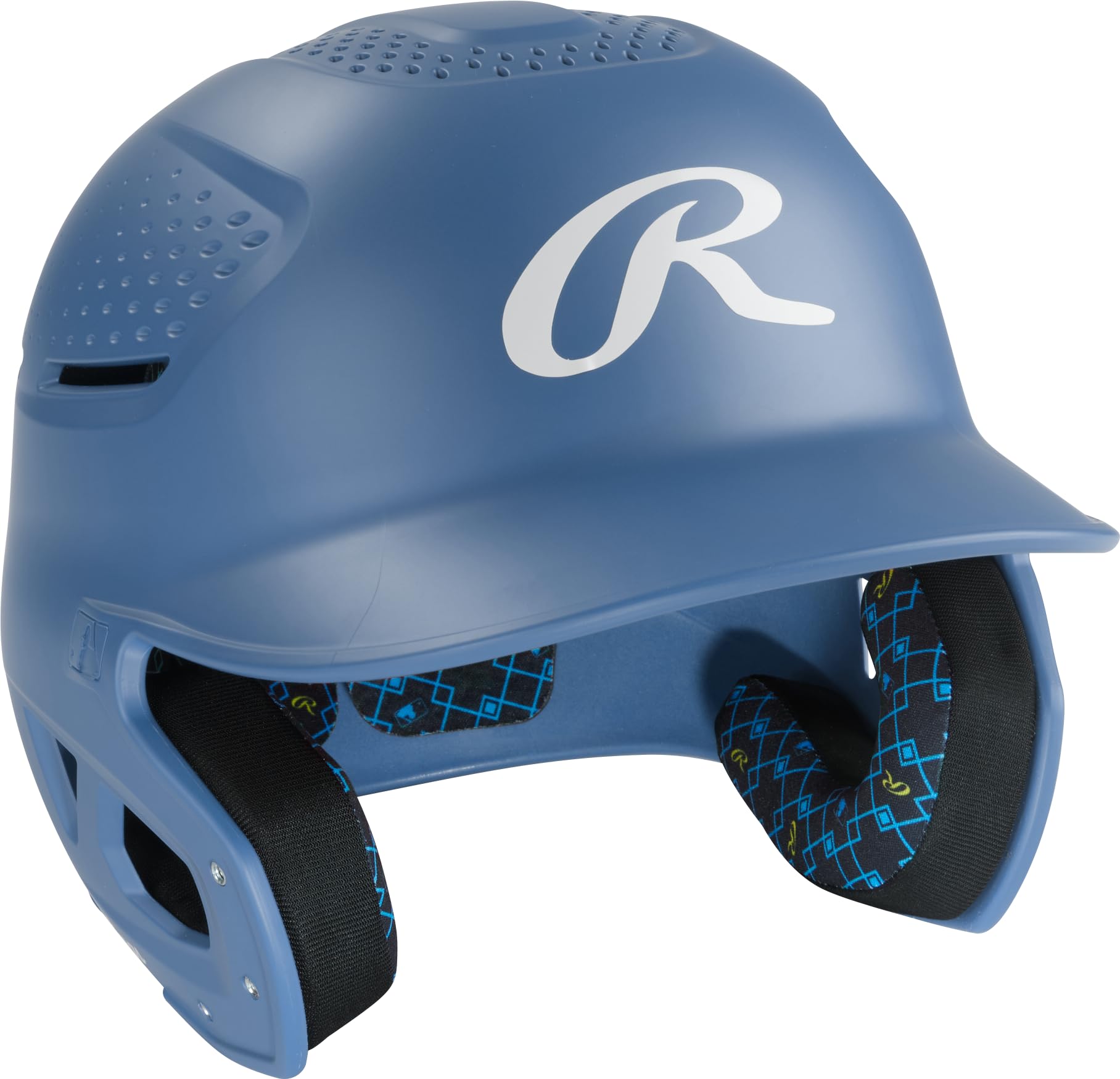 Rawlings Casco de bateo de béisbol RX2 Series | Mate | Senior | Azul Columbia