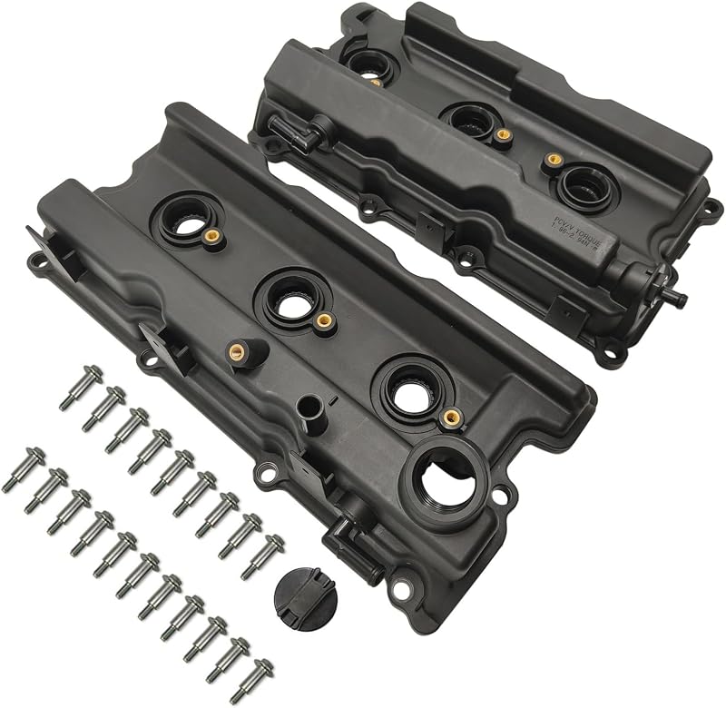 Tampa de válvulas do motor V6 4.0L GELUOXI para Nissan Frontier, NV, Pathfinder e Xterra – Kit