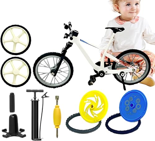 Generisch Jouet à Doigt - Mini Vélo en Acier 4,13 Pouces en Robuste | -Doigt pou