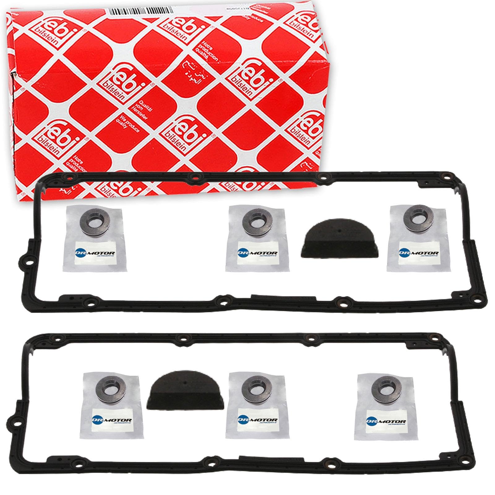 2x Ventildeckeldichtung Satz Komplett 2.5 V6 Tdi | DRM0206S 34890 (389.420) für A4 A6 A8 Passat 3BG