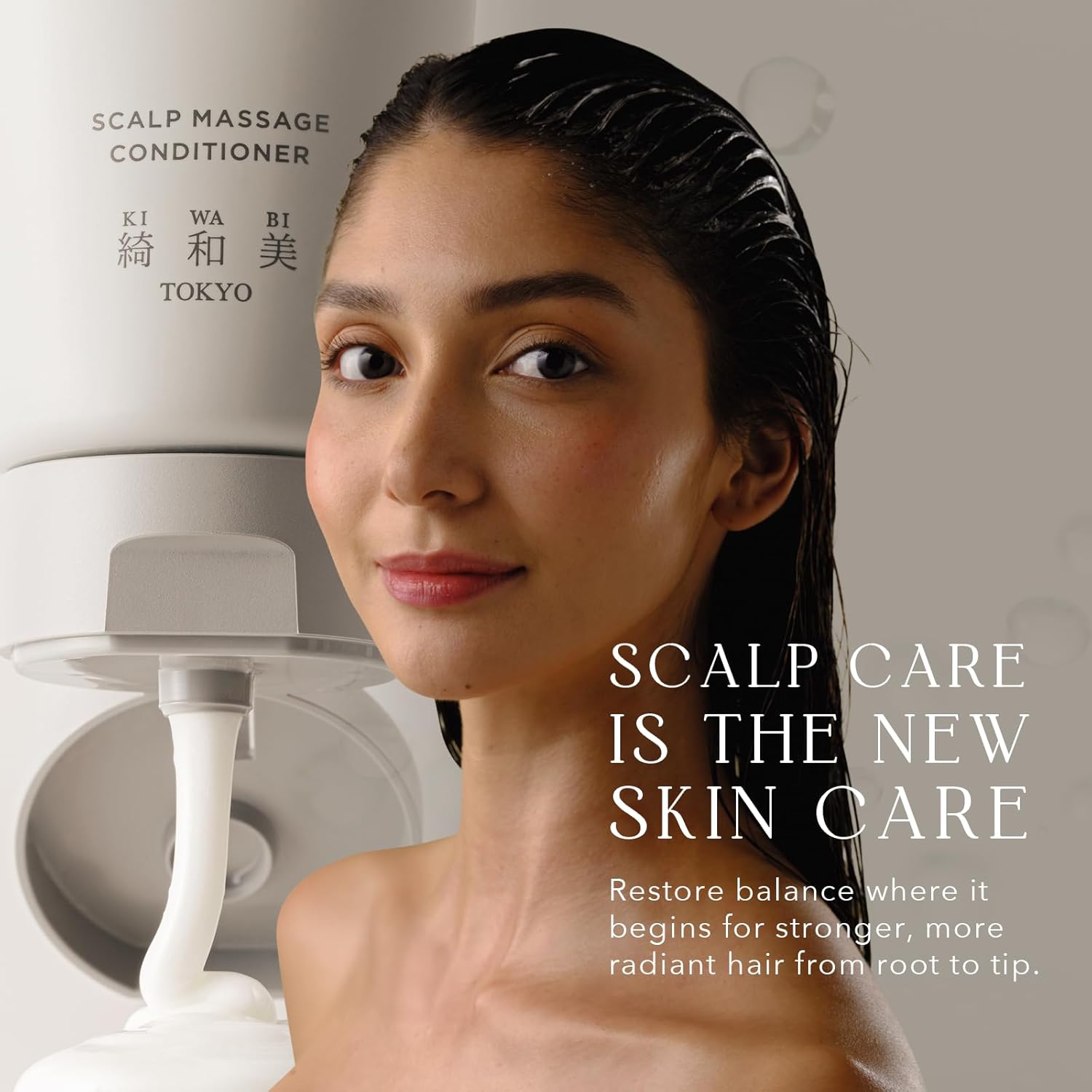 KIWABI ROOT BEAUTÉ Scalp Conditioner – Hair Growth & Scalp Treatment for Thinning, Dry & Oily Scalp – Sulfate-Free Hair Conditioner for Women with 23 Botanicals for Lustrous & Healthy Hair - Image 2