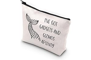 Mermaid Gift Beach Lover Makeup Bag: Perfect for Seashell-Loving Women!