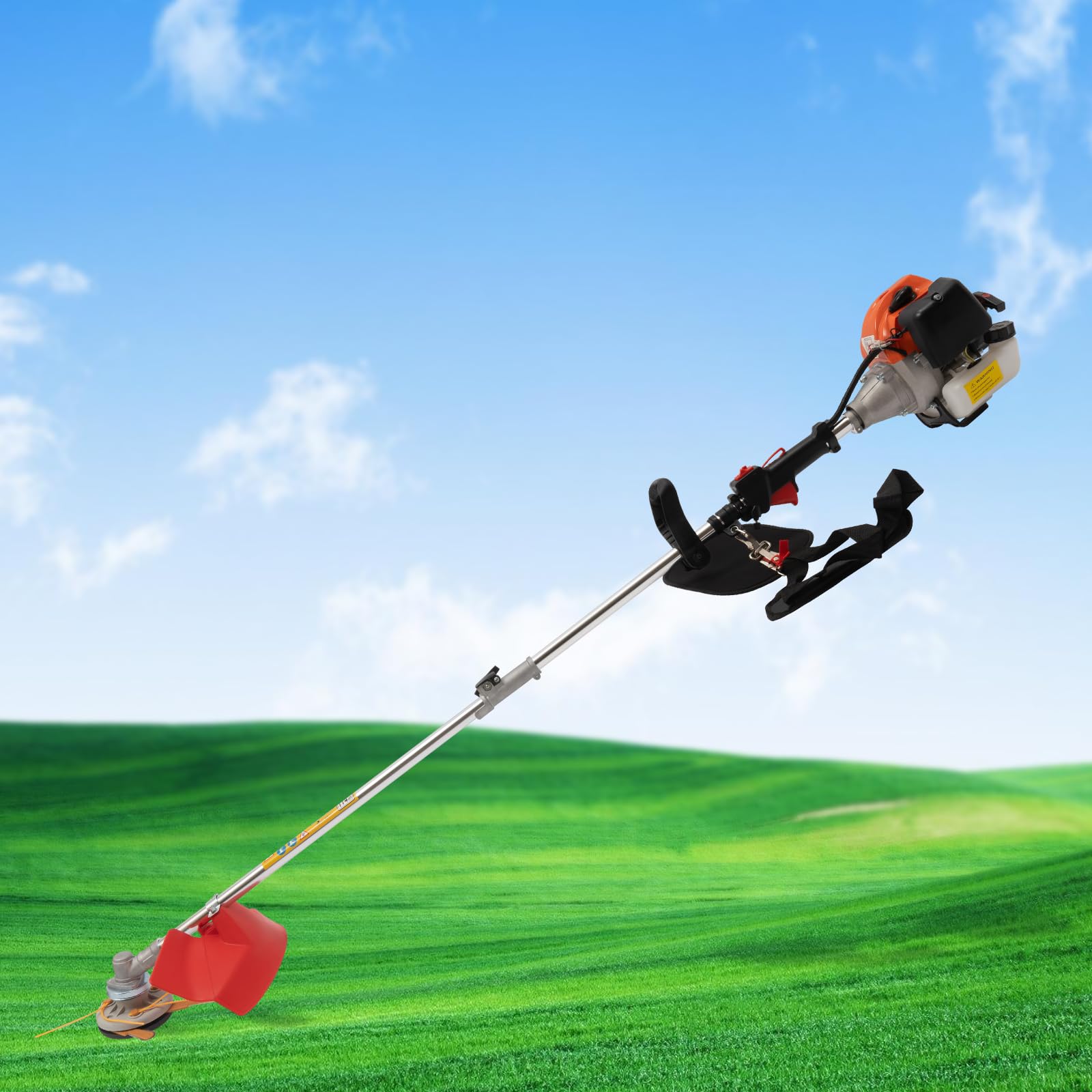 2-Stroke Weed Wacker, Weed Eater, Brush Cutter, Lawn Edger, Lawn Trimming Machine Grass Trimmer Tools for The Garden and Yard