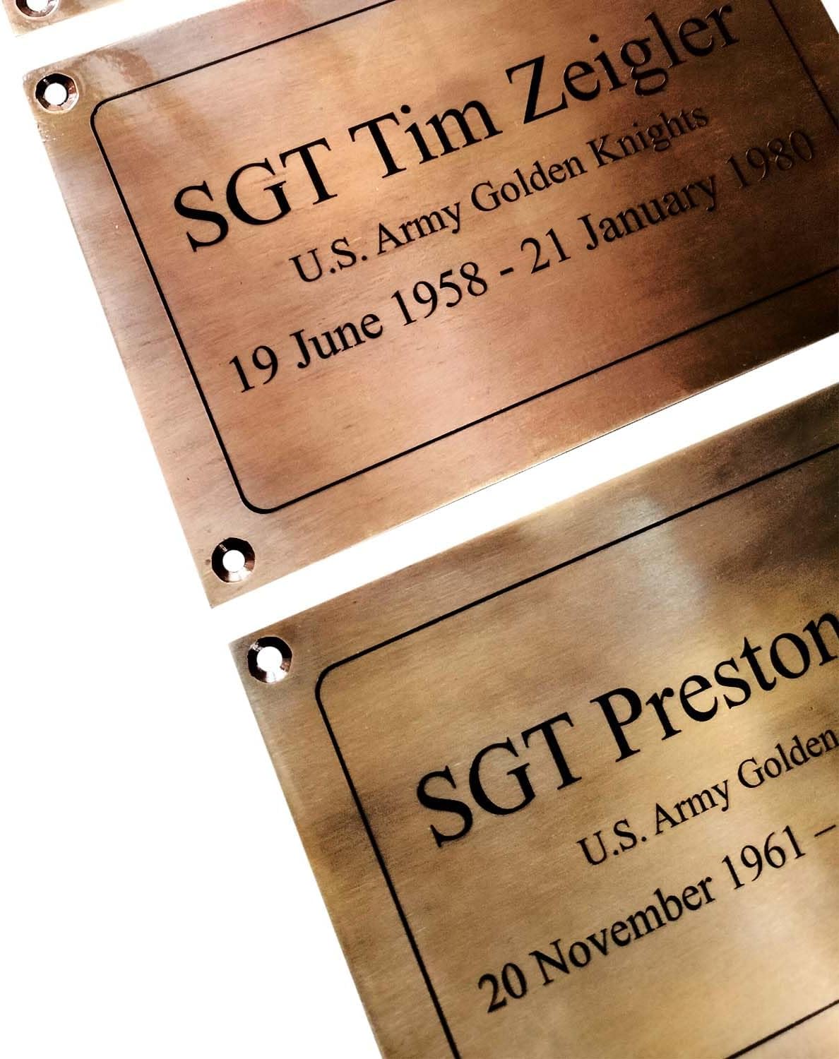 Custom Antiqued Brass Plaque | Laser Engraved House Sign | Commemorative Plaque with Antique Patina Finish (14X10 inches)