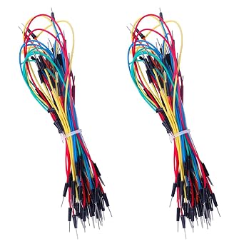 ELEGOO Lead-Free Flexible Jumper Wires for Arduino 130pcs Male to Male for Breadboard