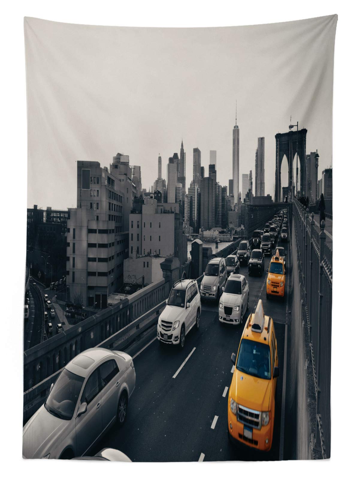 ABAKUHAUS New York Tovaglia, Cavi Ponte Di Brooklyn
