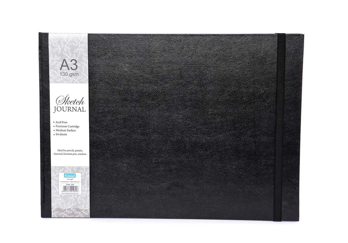 Scholar Sketch Journal (130 GSM Natural Shade Cartridge Paper (B6) (Set of 2) (B08WWPDBTZ) Amazon Price History, Amazon Price Tracker