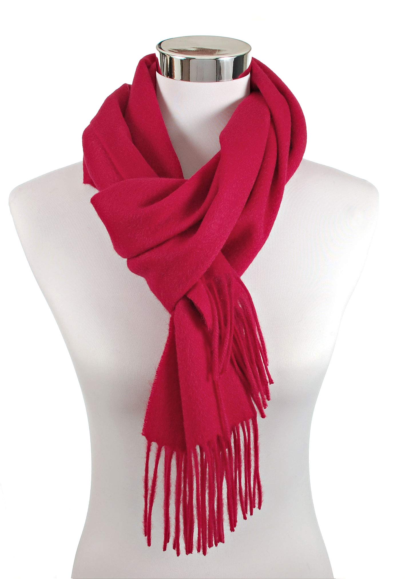 Bovari Kaschmir Schal Herren – 100% Kaschmir/Cashmere – Premium Qualität – 180 x 31 cm - viele Farben